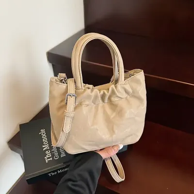 DRAWSTRING SHOULDER BAGS FOR LADIES
